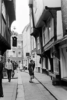The Shambles, York. September 1971 Local Caption watscan - 06 / 04 / 2010