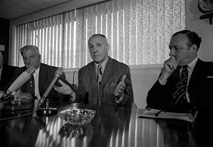 Images Dated 12th July 1974: Bill Shankly football manager retires. July 1974