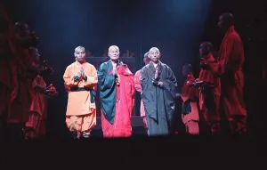 Praying Prints: Shaolin Monks of China at the Royal Albert Hall during their opening ceromony