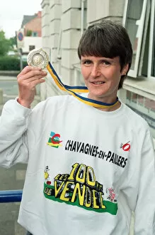 01000 Collection: Sharon Gayter who was a member of the British Silver Medal winning team at the European