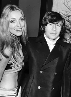 Core26 Prints: Sharon Tate and Roman Polanski pictured at a reception held at Claridges after
