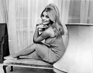 Sharon Tate Sept 1965, 22 years old American actress who landed a part in the new MGM
