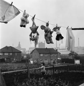 Air Pollution Prints: Because of the sheer number of factory chimneys surrounding the town of Coseley