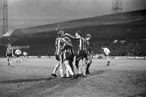 Sheffield United 1-2, League Division One match action at Bramall Lane