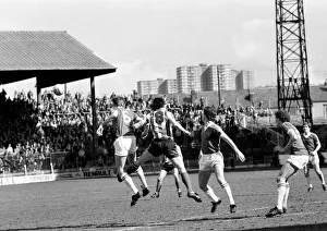 Sheffield United 1 v. Bury 1. April 1982 MF06-27-036 Local Caption Division 4