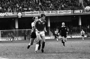 Sheffield United 2 v. Millwall 1. Division Three Football. March 1981 MF02-09-003