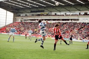 Sheffield United v Reading, final score 2-0 to Sheffield United. League Division 1
