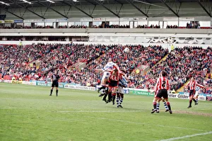 Sheffield United v Reading, final score 2-0 to Sheffield United. League Division 1