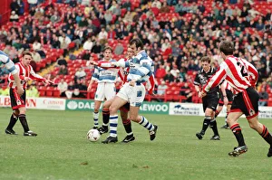 Sheffield United v Reading, final score 2-0 to Sheffield United. League Division 1