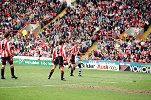 Sheffield United v Reading, final score 2-0 to Sheffield United. League Division 1