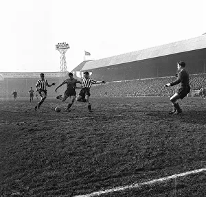 Sheffield United v Watford football match at Bramhall Lane 1960