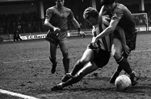 Sheffield Utd 0 v. Bournemouth 0. April 1982 MF06-39-005 Local Caption Division 4