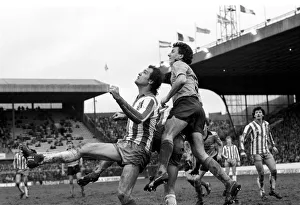 Sheffield Wednesday 0 v. Derby County 0. Division Two Football. March 1981 MF01-41-027