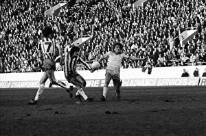 Sheffield Wednesday 1 v. Notts. County 2. Division Two Football. January 1981 MF01-20-054