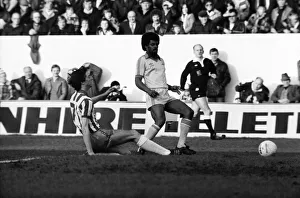 Sheffield Wednesday 1 v. Notts. County 2. Division Two Football. January 1981 MF01-20-035