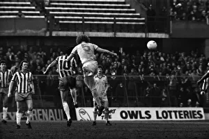 Sheffield Wednesday 1 v. Notts. County 2. Division Two Football. January 1981 MF01-20-038