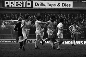 Sheffield Wednesday 1 v. Notts. County 2. Division Two Football. January 1981 MF01-20-026