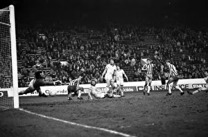 Sheffield Wednesday 1 v. Notts. County 2. Division Two Football. January 1981 MF01-20-007