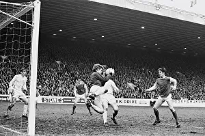 Sheffield Wednesday v Leeds United FA Cup match at Hillsborough 4th January 1969