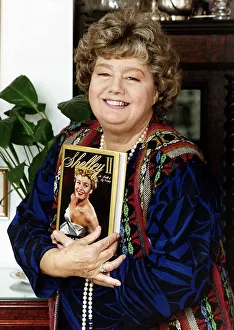 Occupation A Prints: Shelly Winters American Actress authoress photo in her new york apartment - September