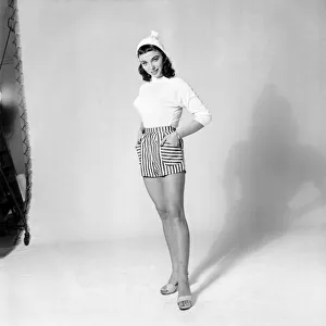 At Shepperton Studios Joan Collins is one of the stars in a Romulus film called