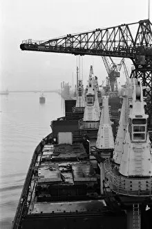Images Dated 5th November 2015: Shipbuilding at Smiths Dock. Middlesbrough, North Yorkshire. 1972