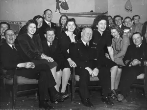 01448 Prints: Shipmates ashore at the MN club, Rupert Street, London. Recorded by the BBC