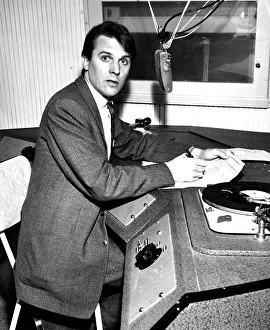 00781 Prints: Ships: Atlanta: Colin Nicol. Disc Jockey of Pirate Radio Ship the Atlanta