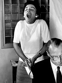 Shirley Bassey, the 19 year old torch singer from Tiger Bay