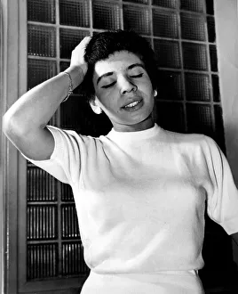 Shirley Bassey, the 19 year old torch singer from Tiger Bay