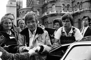 Shirley MacLaine arrives at the BBC to promote her new book Out on a Limb