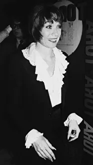 Shirley Maclaine after her British stage debut - February 1976 At the London