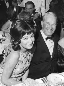 Shirley MacLaine and Maurice Chevalier at Paris Lido nightclub - 13th January 1967