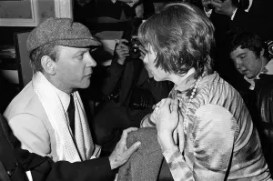 Shirley MacLaine at the White Elephant club in Westminster for a party to celebrate her