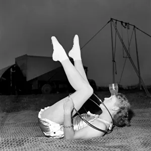 Balance Prints: Shirley Tate, member of Stanley Rayners Circus at Sheerness