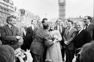 Big Ben Prints: Shirley Williams returns to the House of Commons as the first MP elected for the Social