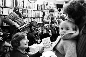 01262 Prints: Shirley Williams of the Social Democratic Party on the campaign trail in Crosby ahead of