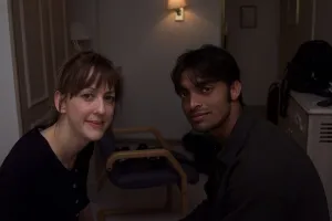Shoaib Akhtar June 1999 Pakistan Cricket Player being interviewed by Carole Aye