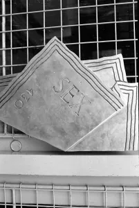 Sign Prints: Shop called Sex - 430 Kings Road London owned by Malcolm McLaren manager of the punk rock