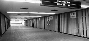 Precinct Prints: Shop spaces in Charlotte Way, St Johns Shopping Centre, Liverpool 15th March 1971