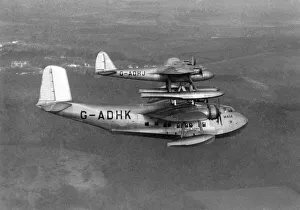 Short-Mayo Composite flying boats Mercury and Maia were built in an attempt by Imperial