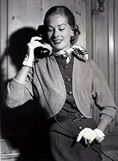 Neck Scarf Prints: The Shrug - Bolero - Septmeber 1954 Designed to keep the shoulders warm