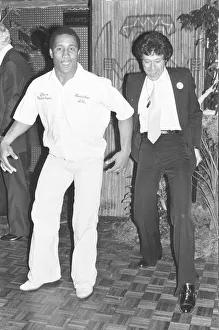 Disco Prints: Siaaboh Francis winner of the 1978 World Disco Dancing Championship at the Empire