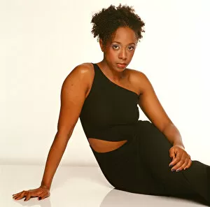 Images Dated 1st January 1997: Sian Blake (also known as Syan Blake) who played Frankie in The BBC Soap Opera Eastenders