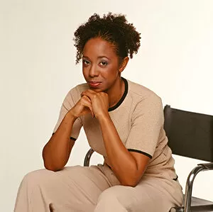 Images Dated 1st January 1997: Sian Blake (also known as Syan Blake) who played Frankie in The BBC Soap Opera Eastenders