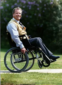 Medical Prints: Sidney Williams A paraplegic who is currently appearing In Eastenders May