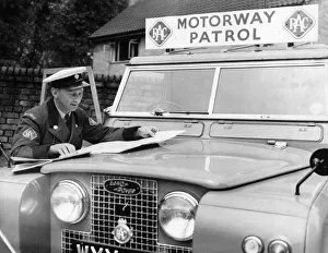 Breakdown Prints: A sight which will soon be familiar to regular users of the Reston Motorway Patrolman