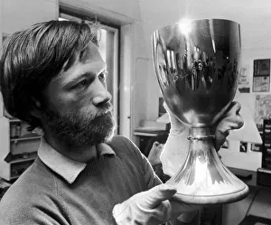 Silver & Gold Popes Chalice, made by silversmith Andrew Coomber