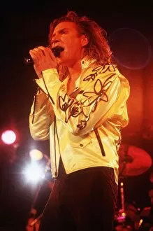 Images Dated 1st June 1989: Simon Le Bon of Duran Duran Pop Group at a Concert