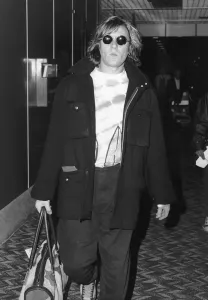 Simon le Bon singer Duran Duran Wearing Sunglasses